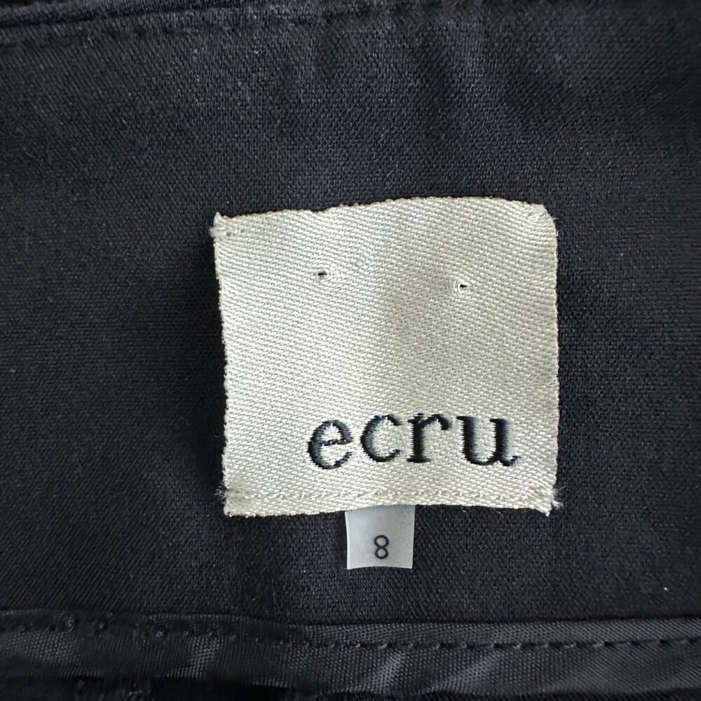 2/$30 Ecru Swift Short w Seam Details High Rise Side Zip Black 8 #A1259 - Picture 5 of 8
